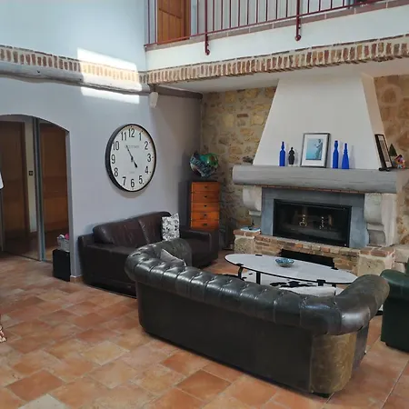 فندق مبيت وإفطار Artemia Maison Vigneronne - D Hotes-b&b-piscine