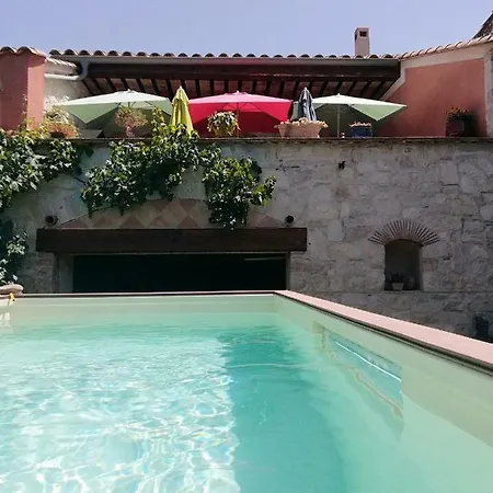 فندق مبيت وإفطار Artemia Maison Vigneronne - D Hotes-b&b-piscine