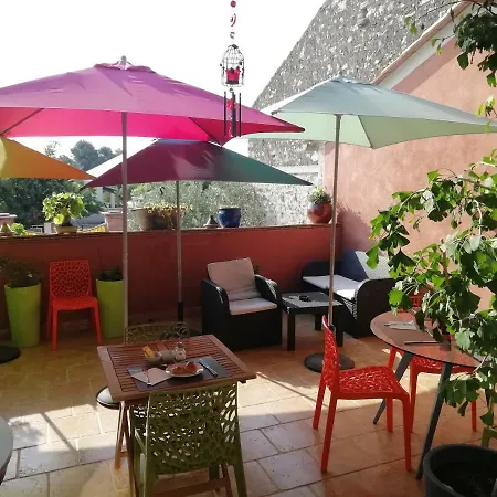 Artemia Maison Vigneronne - D Hotes-b&b-piscine فندق مبيت وإفطار سيجيان